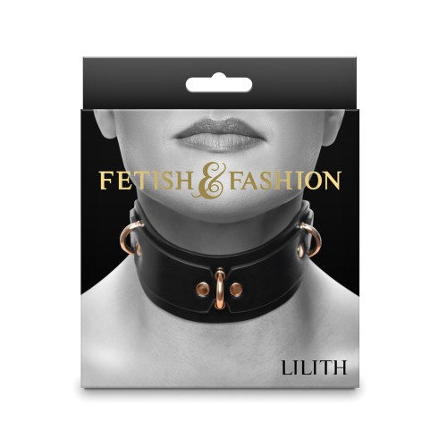 Collar Fetiche & Moda Lilith para Doms y Subs