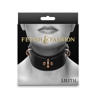 Fetish & Fashion Lilith Collar for Doms and Subs