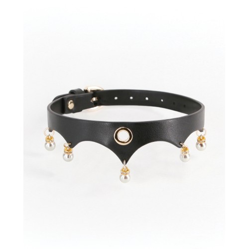 Collar Jezebel Fetish Fashion Negro