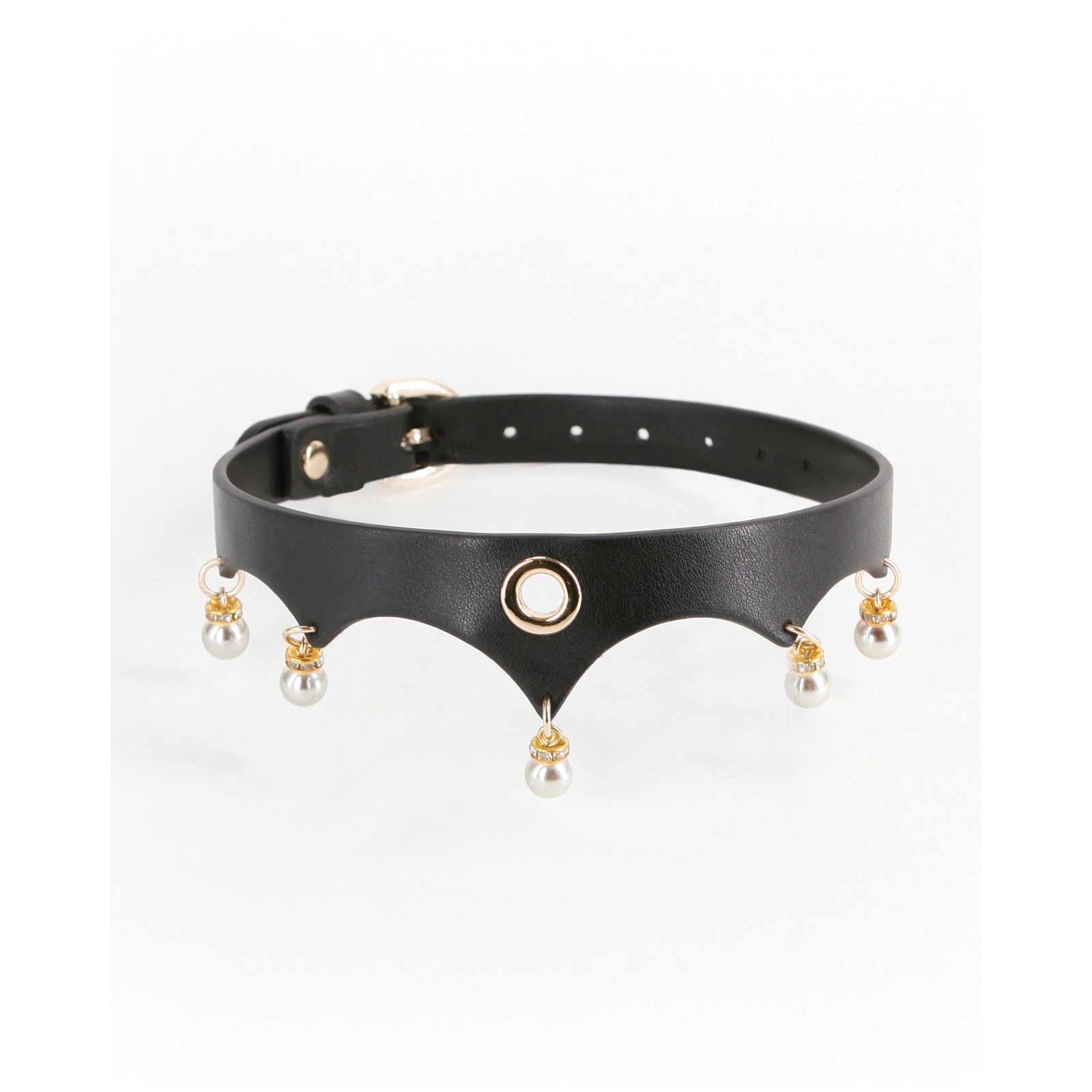 Collar Jezebel Fetish Fashion Negro