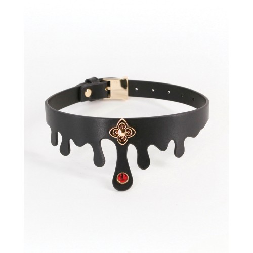 Fetish & Fashion Elvira Collar Black