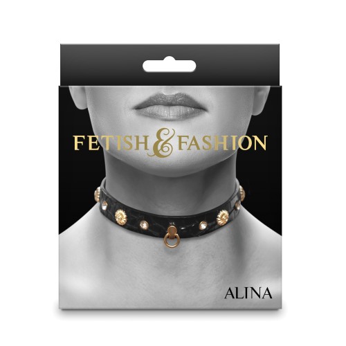 Collar Alina Fetish & Fashion - Perfecto para Sumisión