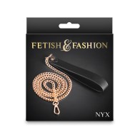 Fetish & Fashion Nyx Leash Black