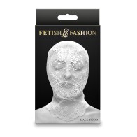 Fetish & Fashion Lace Hood - Mystery & Seduction