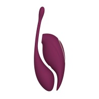 Twitch 2 Remote Control Vibrator - Burgundy