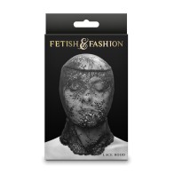 Capucha de Encaje Fetish & Fashion para Juegos de Fantasía