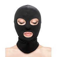 Fetish Eyes & Mouth Hood Black