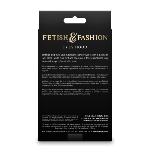 Capucha Fetish & Fashion para Juegos Sensuales