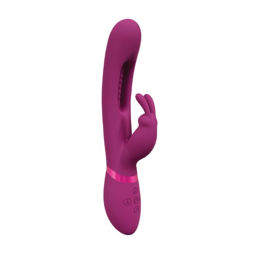 Vibrador Conejo VIVE Mika con Lengua Aleteante para Placer Intenso