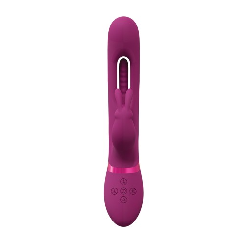 Vibrador Conejo VIVE Mika con Lengua Aleteante para Placer Intenso