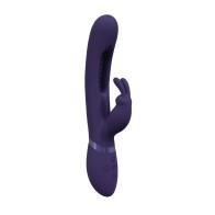 Shots Vive Mika Flapping Tongue Rabbit Vibrator - Versatile Design