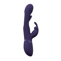 Shots Vive Mika Flapping Tongue Rabbit Vibrator - Versatile Design