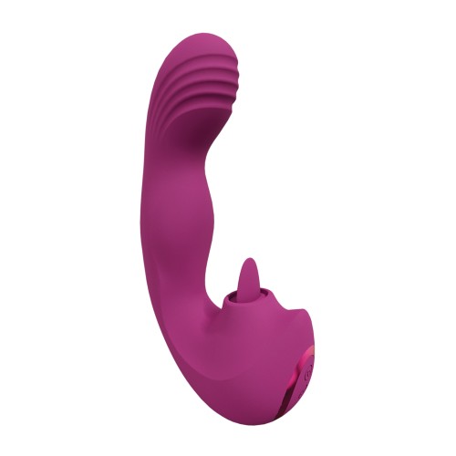 Vibrador de Punto G de Triple Acción Para Placer Supremo