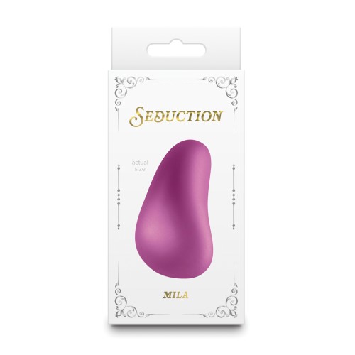 Masajeador Corporal Seduction Mila Rosa Metálico