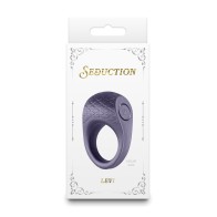 Anillo Vibrador Seduction Levi - Gris Metálico