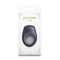 Anillo Vibrador Seduction Levi - Gris Metálico