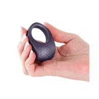 Anillo Vibrador Seduction Levi - Gris Metálico