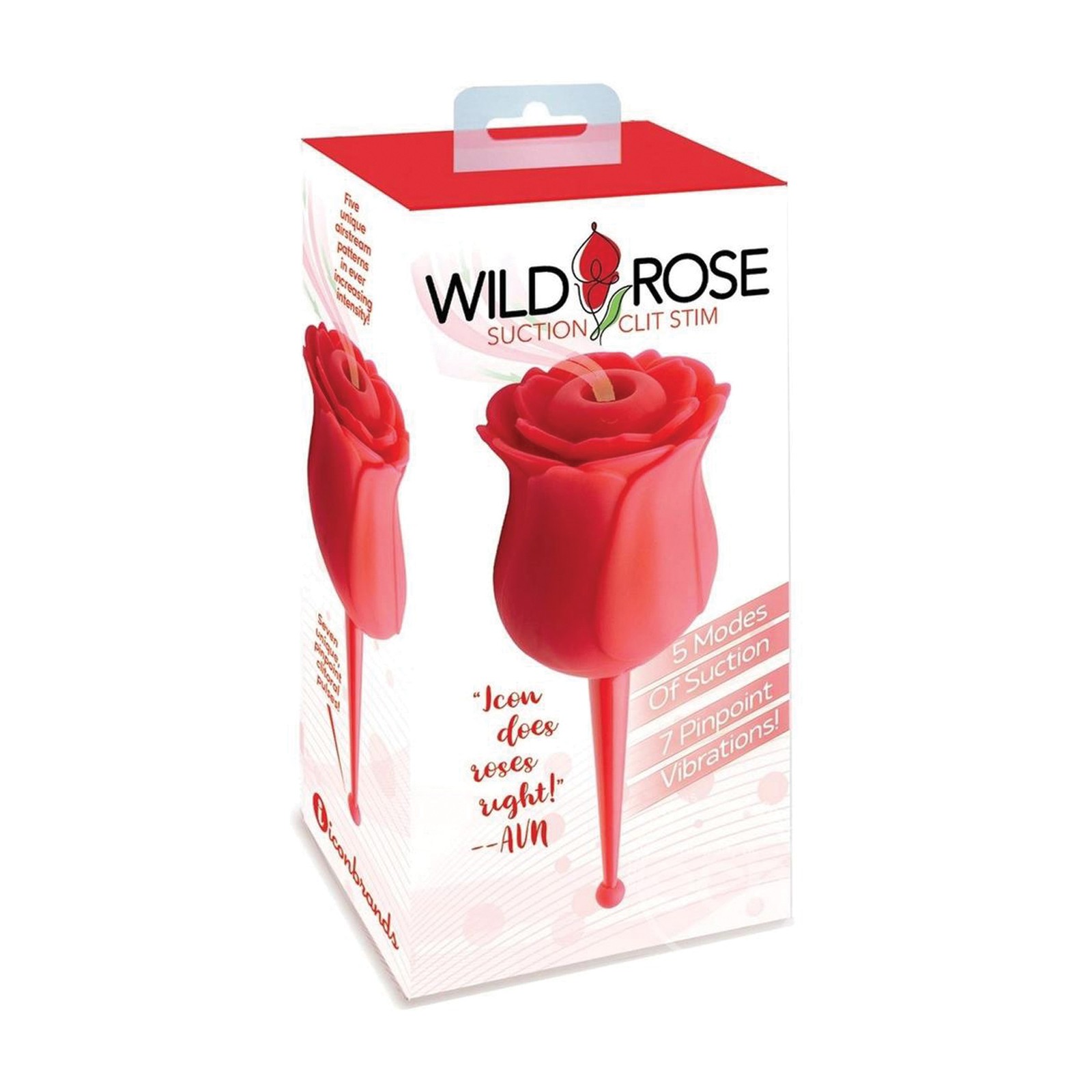 Wild Rose Le Pointe Red Vibrator for Ultimate Stimulation