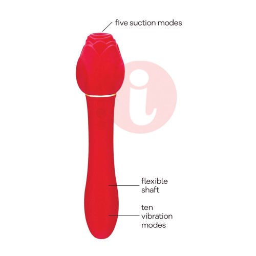 Wild Rose & Vibrator - Dual Stimulation Device