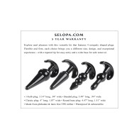 Selopa Intro to Plugs Black Kit