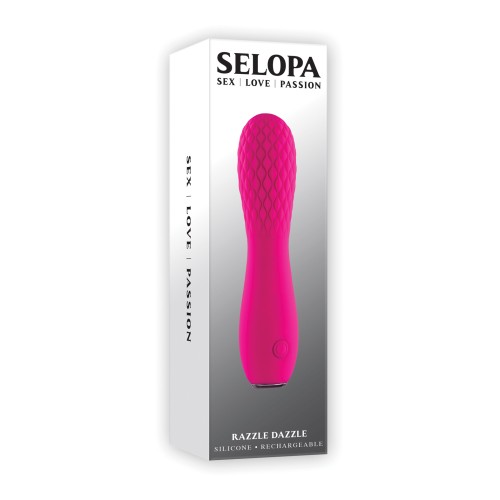 Selopa Razzle Dazzle Pink Vibe for Plush Pleasure