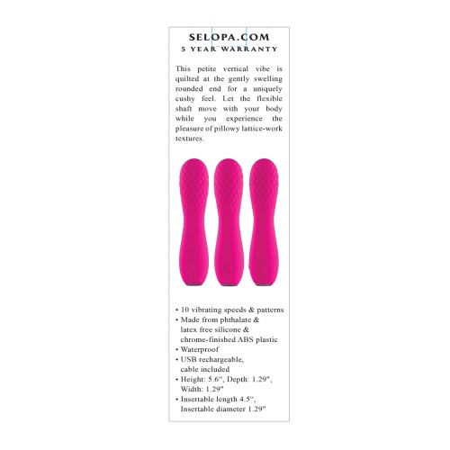 Selopa Razzle Dazzle Pink Vibe for Plush Pleasure