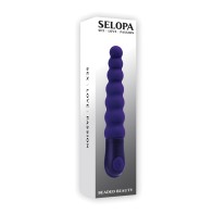 Vibrador Con Perlas Selopa - Morado