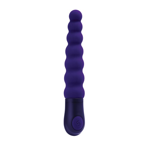 Vibrador Con Perlas Selopa - Morado