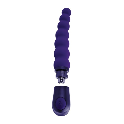 Vibrador Con Perlas Selopa - Morado