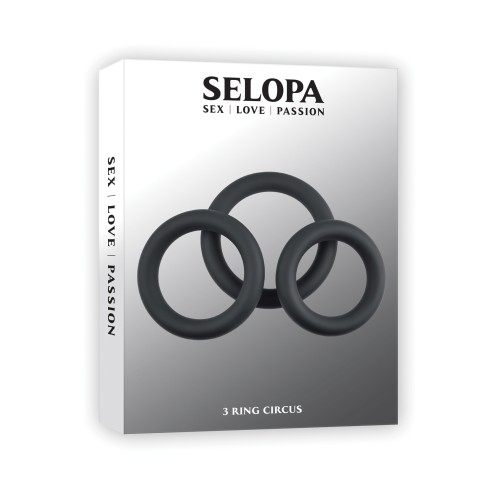 Selopa 3 Ring Circus Black