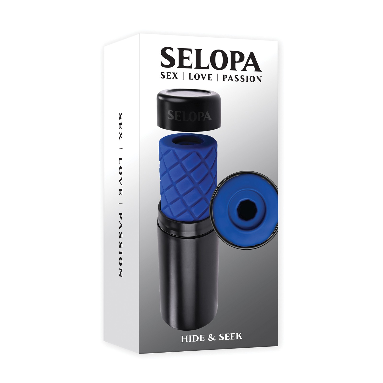 Selopa Hide & Seek Stroker Blue