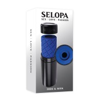 Selopa Hide & Seek Stroker Blue