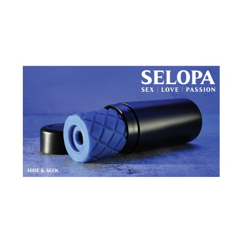 Selopa Hide & Seek Stroker Blue