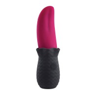 Selopa Pink Black Tongue Teaser Vibrator