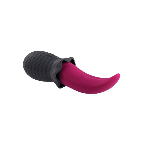 Selopa Pink Black Tongue Teaser Vibrator