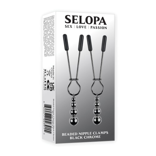 Selopa Beaded Nipple Clamps for Enhanced Pleasure