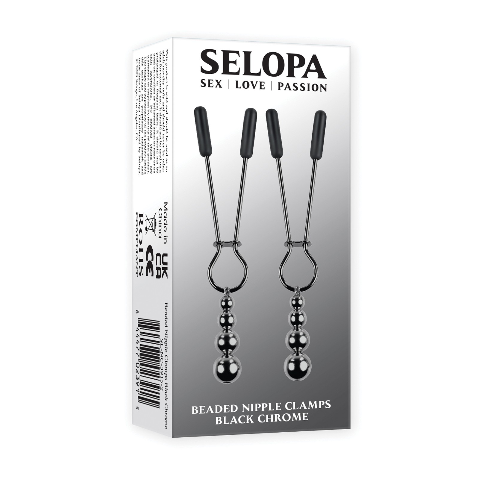 Selopa Beaded Nipple Clamps for Enhanced Pleasure