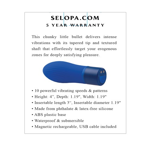 Selopa Cobalt Cutie for Intense Vibrations