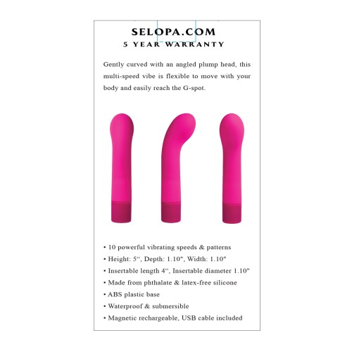 Selopa Paradise G-Spot Vibrator Pink