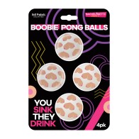 Bolas de Beer Pong Boobie 4 pk