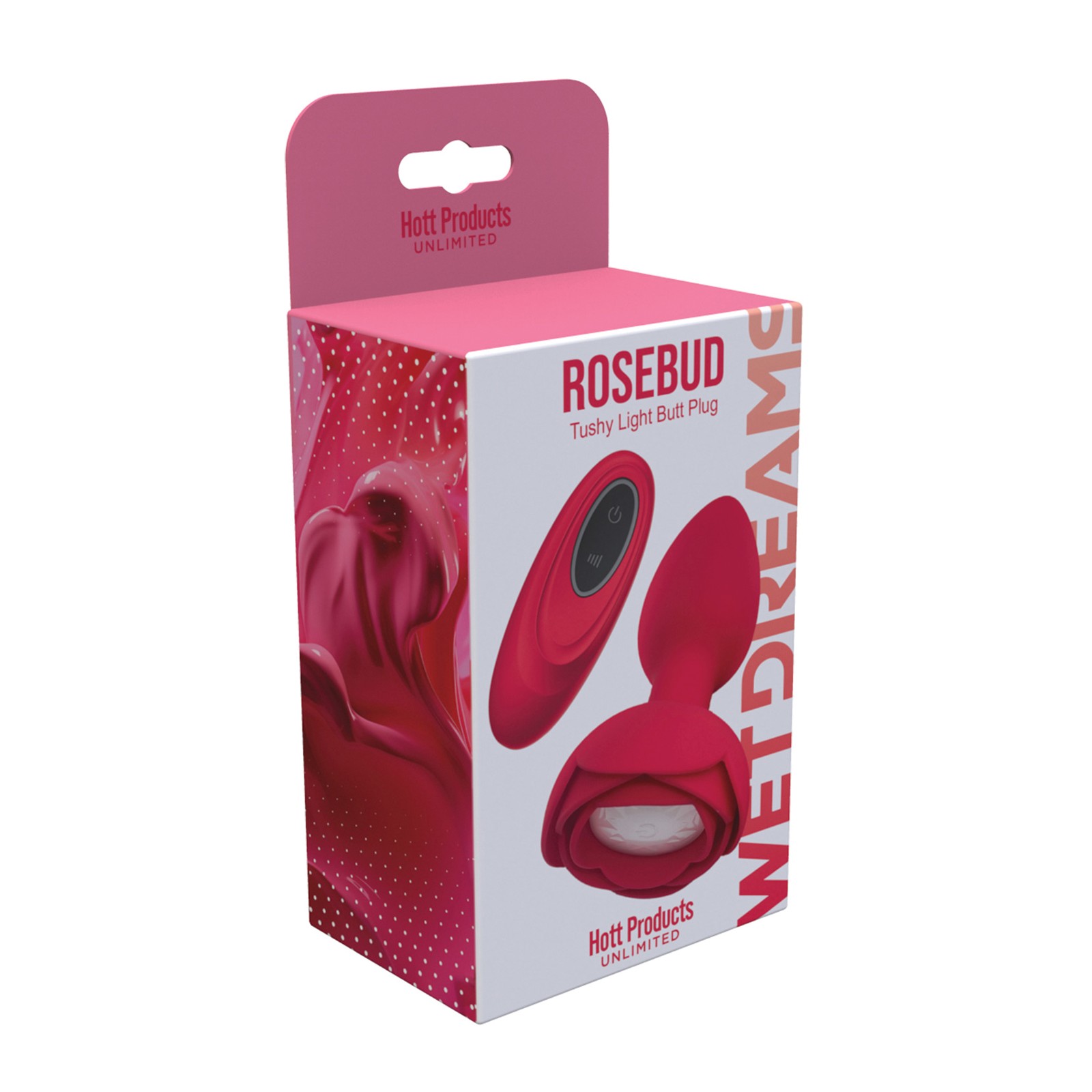 Plug Anal Rosebud Tushy con Luz para la Aventura