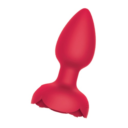 Plug Anal Rosebud Tushy con Luz para la Aventura