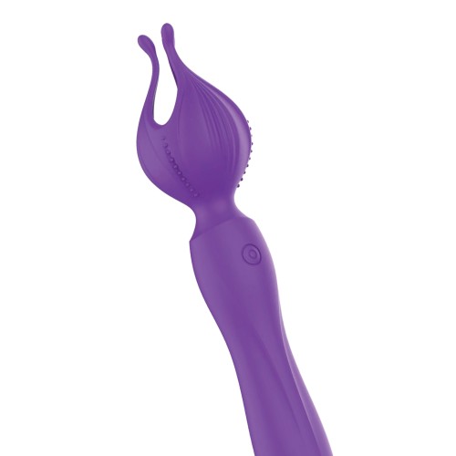 Clitoral Kiss Vibrating Wand Purple