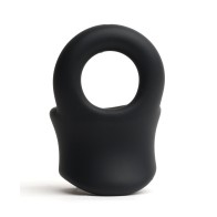 Anillo Baller de Silicona Sport Fucker Negro