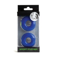 Sport Fucker Stacker Rings - Blue