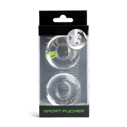 Clear Sport Fucker Stacker Rings