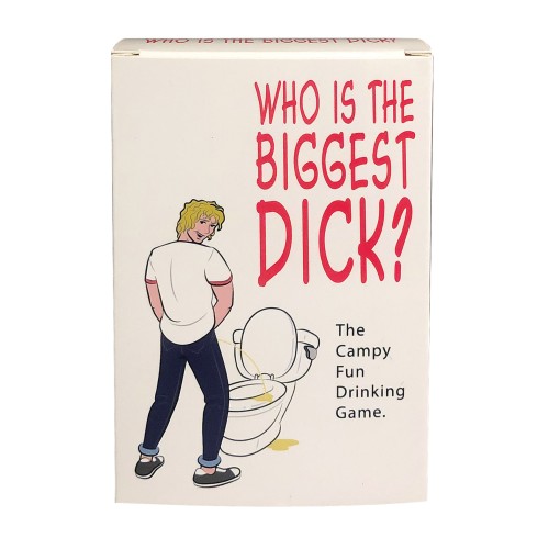 Who's The Biggest Dick Fun Drinking Game