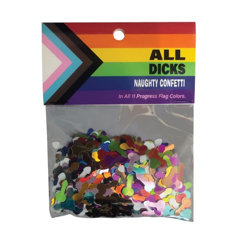 All Dicks Naughty Confetti