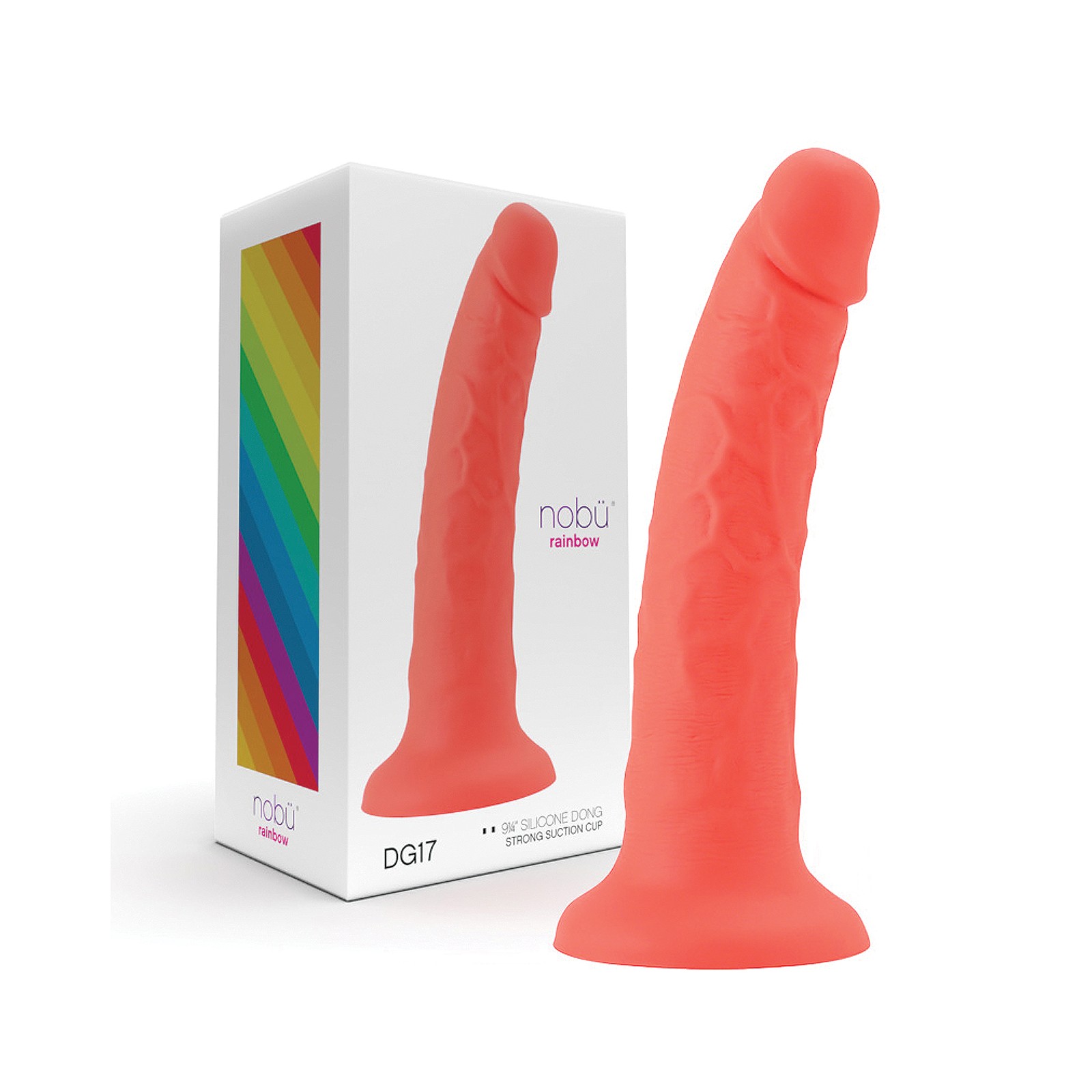 Dildo de Silicona Nobu DG17 - Coral