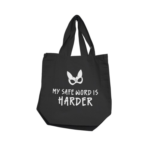 Nobu My Safe Word Is Harder Tote - Black